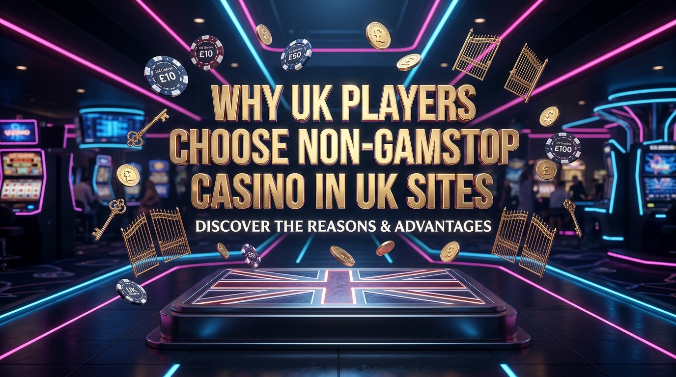 There are reasons why UK players choose Non-GamStop Casinos